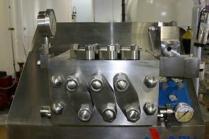 Stable emulsion using Actikem's new Gaulin Homogeniser